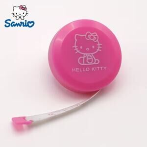 #6352 Hello Kitty & Friends Retractable Tape Measure - Hot Pink